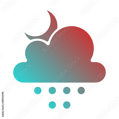 flurries night icon