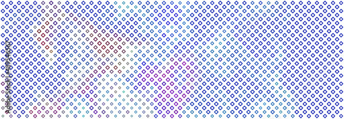Technology halftone colorful geometric texture background. Spotted vector abstract overlay. Futuristic pattern for web design, advertisment banners, comic books, manga, posters, pakaging.