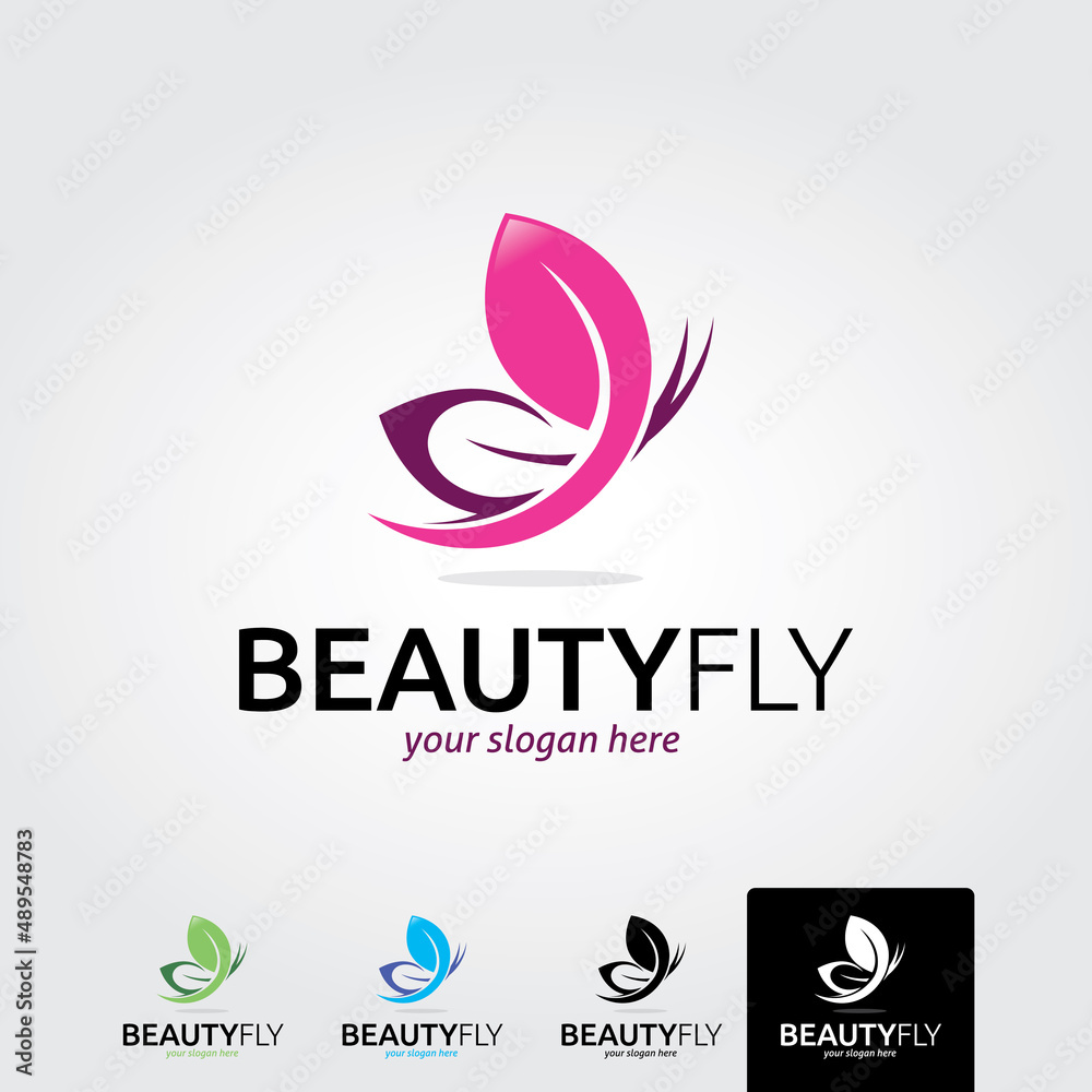Obraz premium Beauty salon logo template - vector