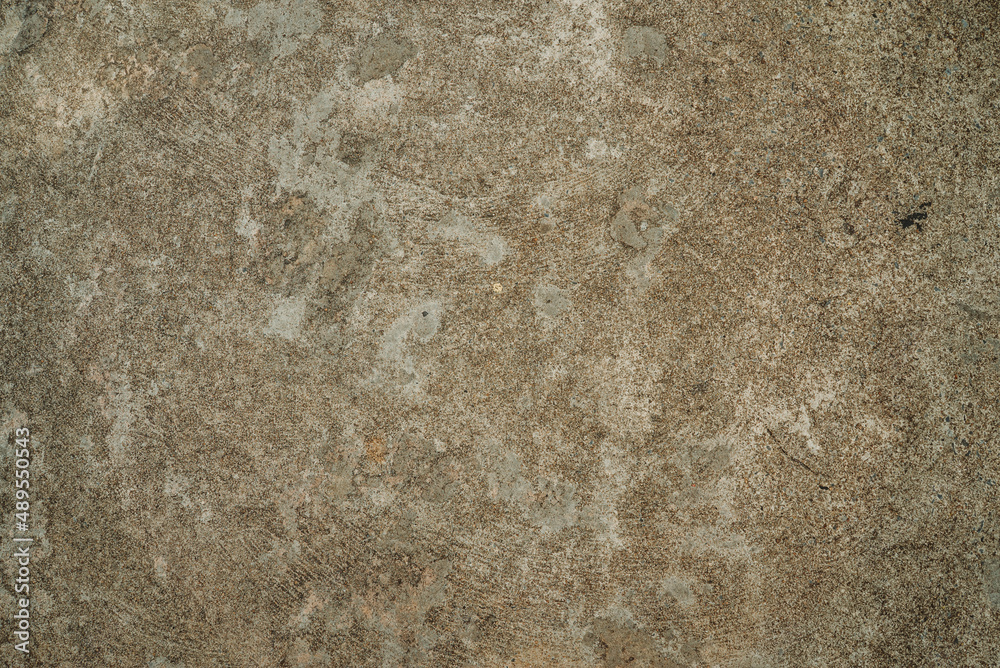 The concrete wall background with slight moss looks old The concrete wall background with slight moss looks old