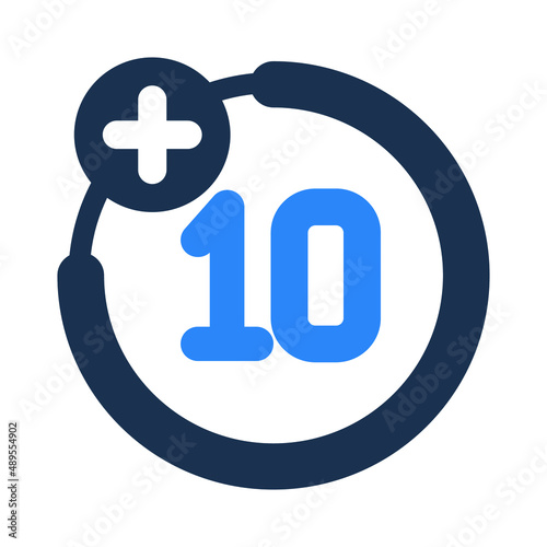 Age restriction Vector icon which can easily modify or edit


