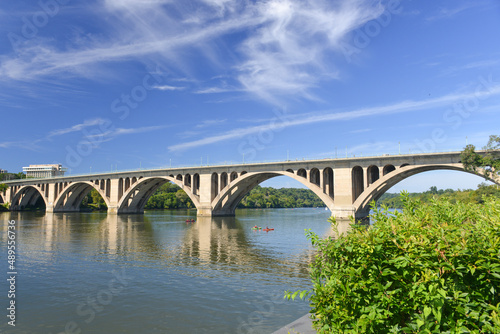 Francis Scott Key Memorial Bridge in Washington D.C. United States of America © Orhan Çam