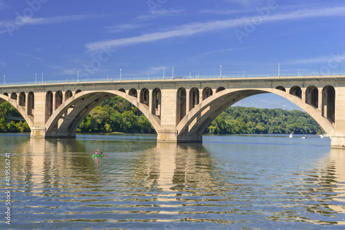 Francis Scott Key Memorial Bridge in Washington D.C. United States of America © Orhan Çam