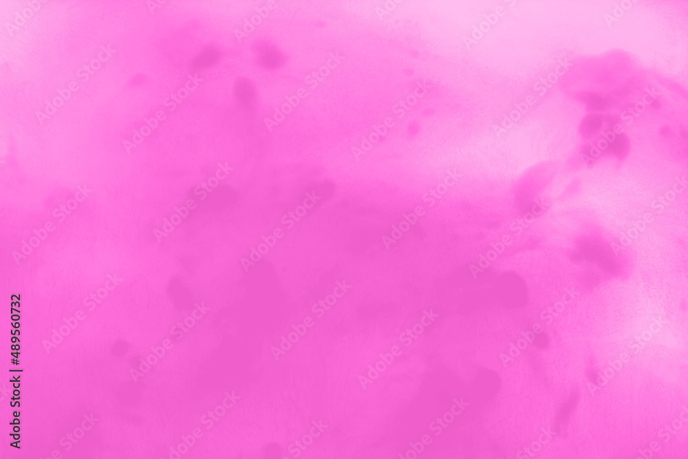 ピンク色の水彩テクスチャ背景