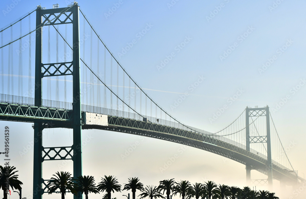 Vincent Thomas Bridge Long Beach California