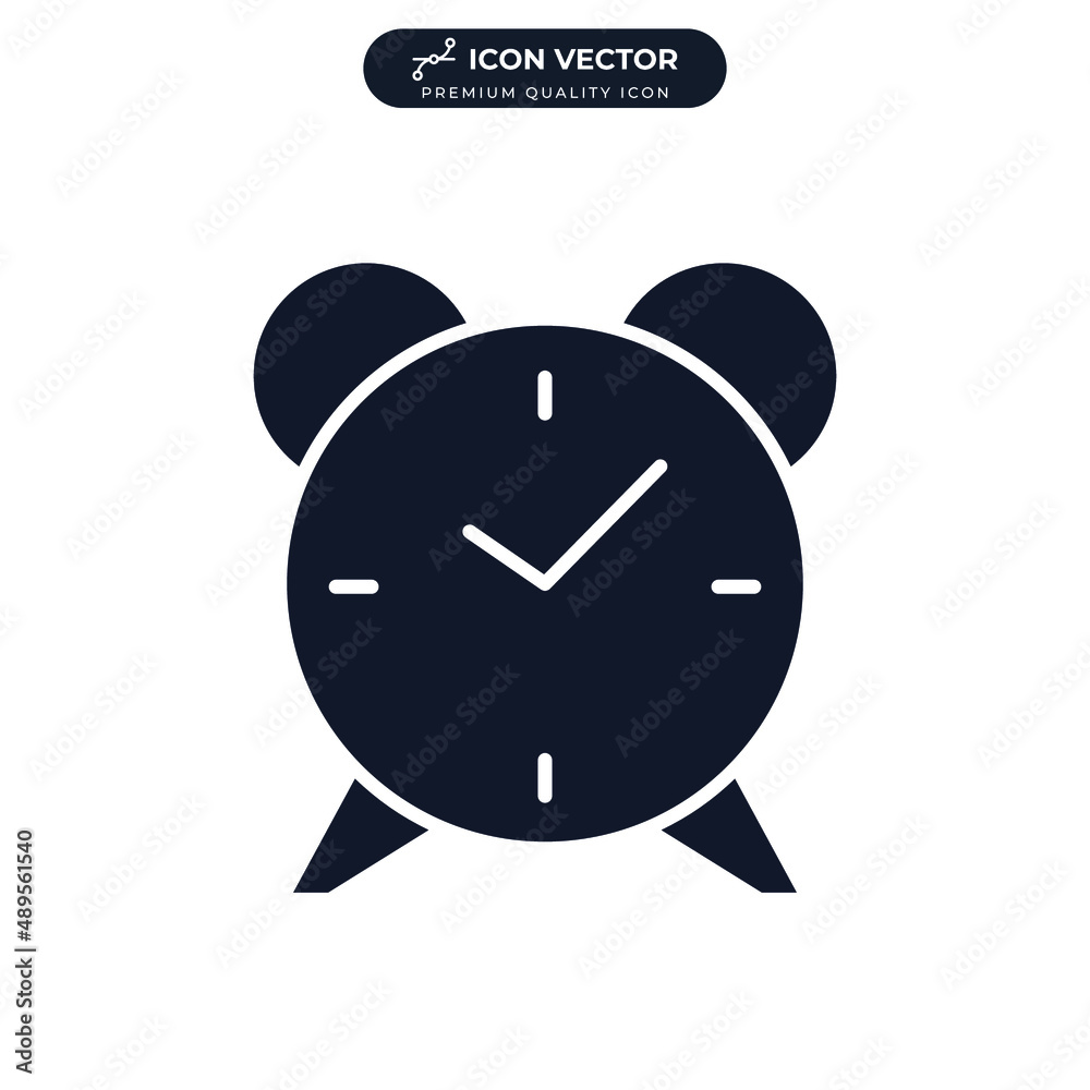 alarm clock icon symbol template for graphic and web design collection logo vector illustration alarm clock icon symbol template for graphic and web design collection logo vector illustration