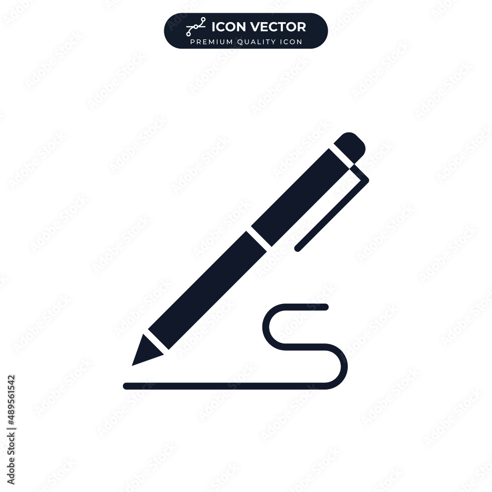 Pencil icon symbol template for graphic and web design collection logo vector illustration Pencil icon symbol template for graphic and web design collection logo vector illustration