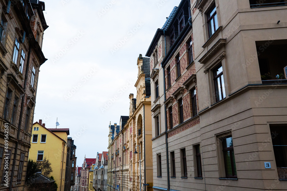 Altenburg in Thuringia, beautiful old town, former residence
