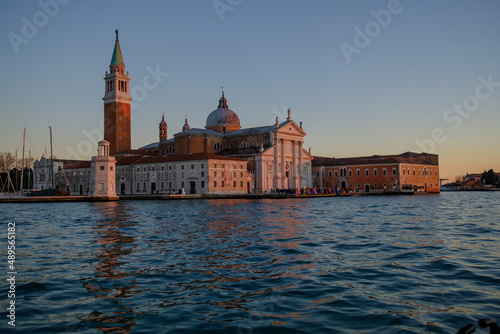 church chiesa san giorgio maggiore in venice, italy