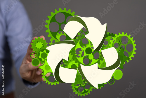 Eco green environment conce...