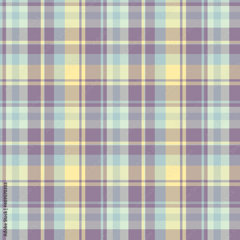 Seamless tartan plaid pattern with texture and pastel color. Seamless tartan plaid pattern with texture and pastel color.