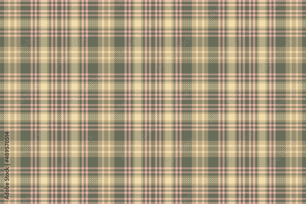 Seamless tartan plaid pattern with texture and pastel color. Seamless tartan plaid pattern with texture and pastel color.