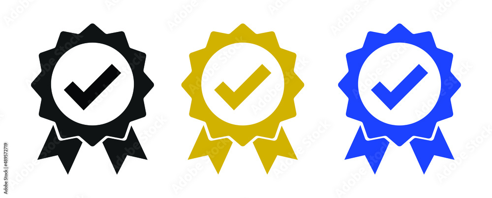Award ribbons, Blank seal. vector eps10 illustration Award ribbons, Blank seal. vector eps10 illustration