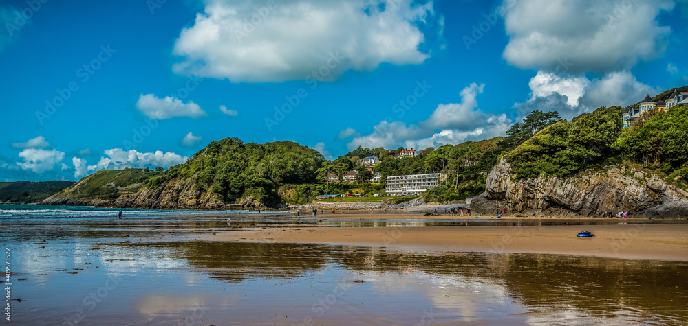 Caswell bay, Gower, Wales, UK