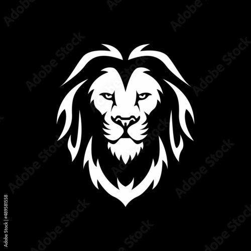 lion head black and white © Muhammad Latif