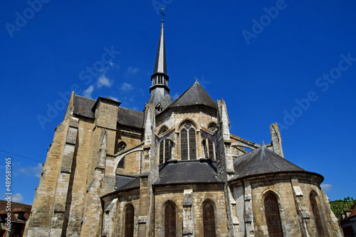 Les Andelys; France - june 24 2021 : the Petit Andely