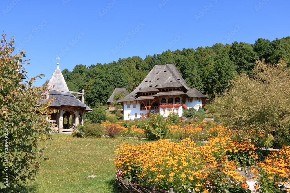 Barsana monastery, one of the main attractions in Maramures in Romania
