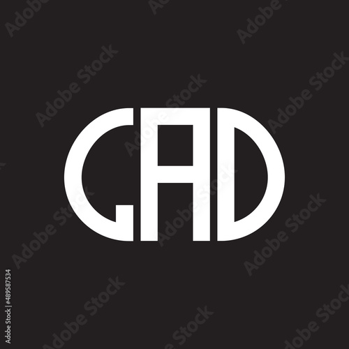 LAO letter logo design on black background. LAO creative initials letter logo concept. LAO letter design.