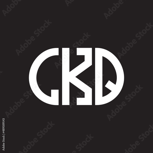 LKQ letter logo design on black background. LKQ creative initials letter logo concept. LKQ letter design.