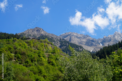  breathtaking Italian Alps of the Partschins region of South Tyrol (Italy, South Tyrol, Merano) 