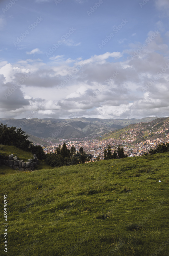 top view of cuzco
