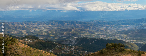 Landscape of Huehuetenango Guatemala photo