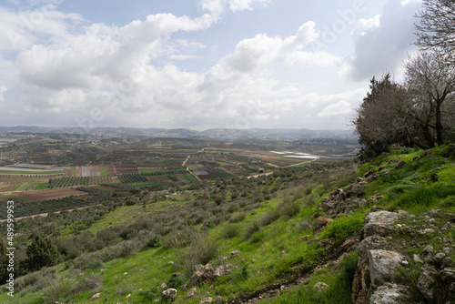 Judea and Samaria landscape, Israel-Palestine photo