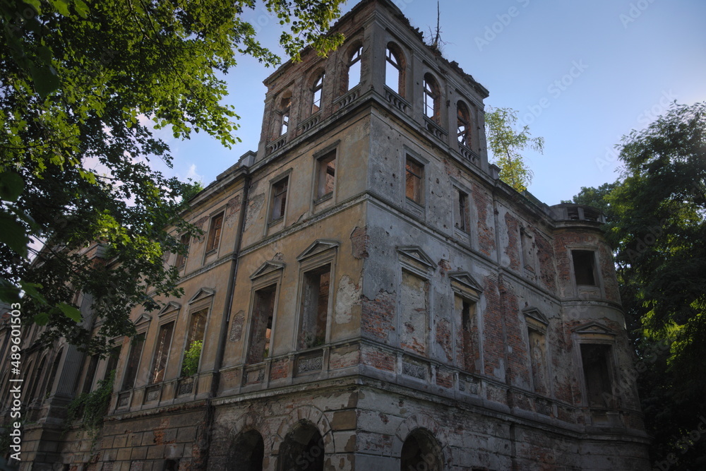 Fototapeta premium ruins of the castle
