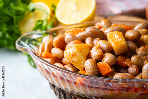 Cranberry Bean Stew Turkish...
