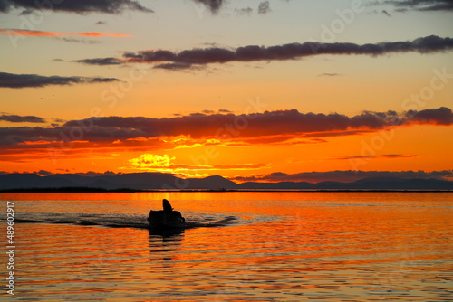 Sunset in Izmir - Turkey. S...