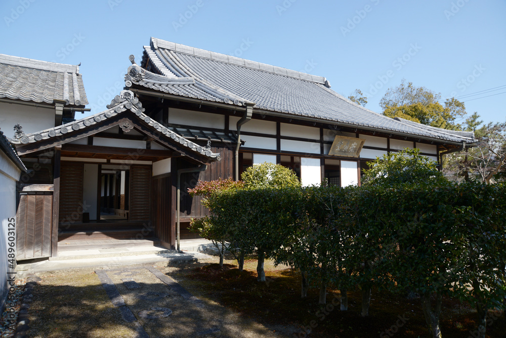 旧崇広堂　小玄関と講堂　三重県伊賀市