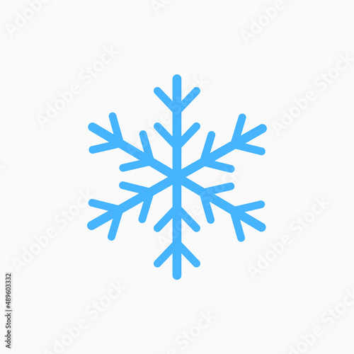 Snowflakes vector symbol. Snowflakes icon