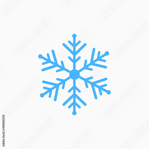 Snowflakes Symbol Icon. Snowflakes Vector. Illustration of Christmas, symbol