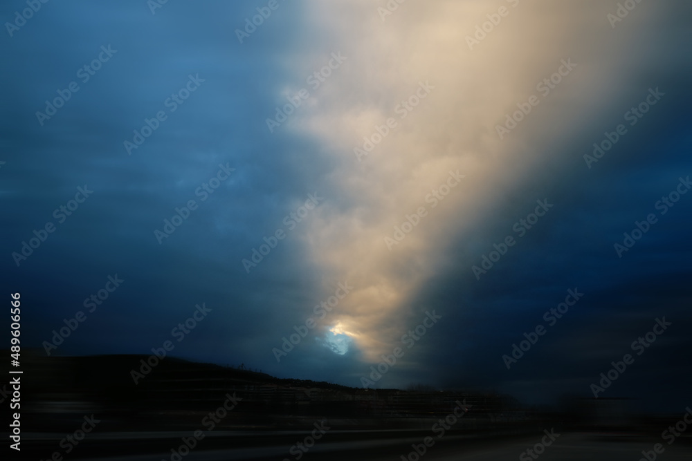 Fototapeta premium rainbow in the sky