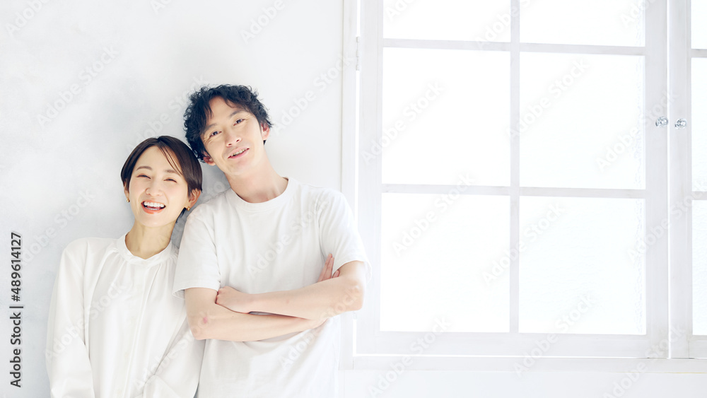 爽やかなカップル 美容イメージ 爽やかなカップル 美容イメージ