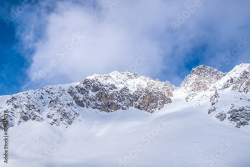 Snow Mountains in Innsbruck Austria
