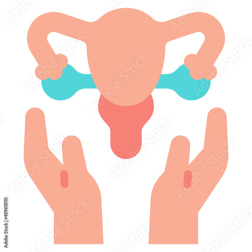 menopausal flat icon