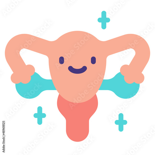 menstrual flat icon
