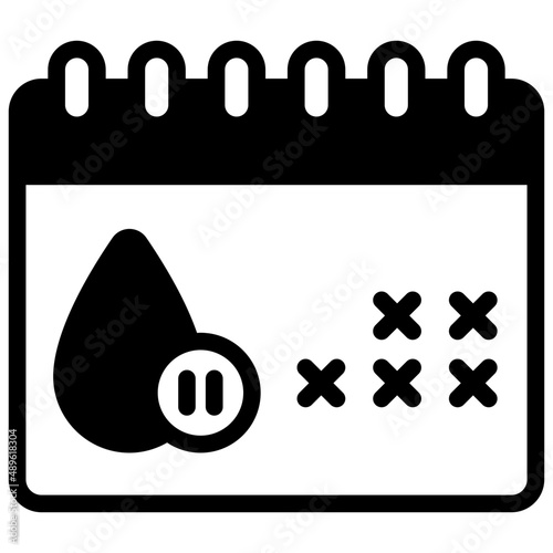 calendar solid icon