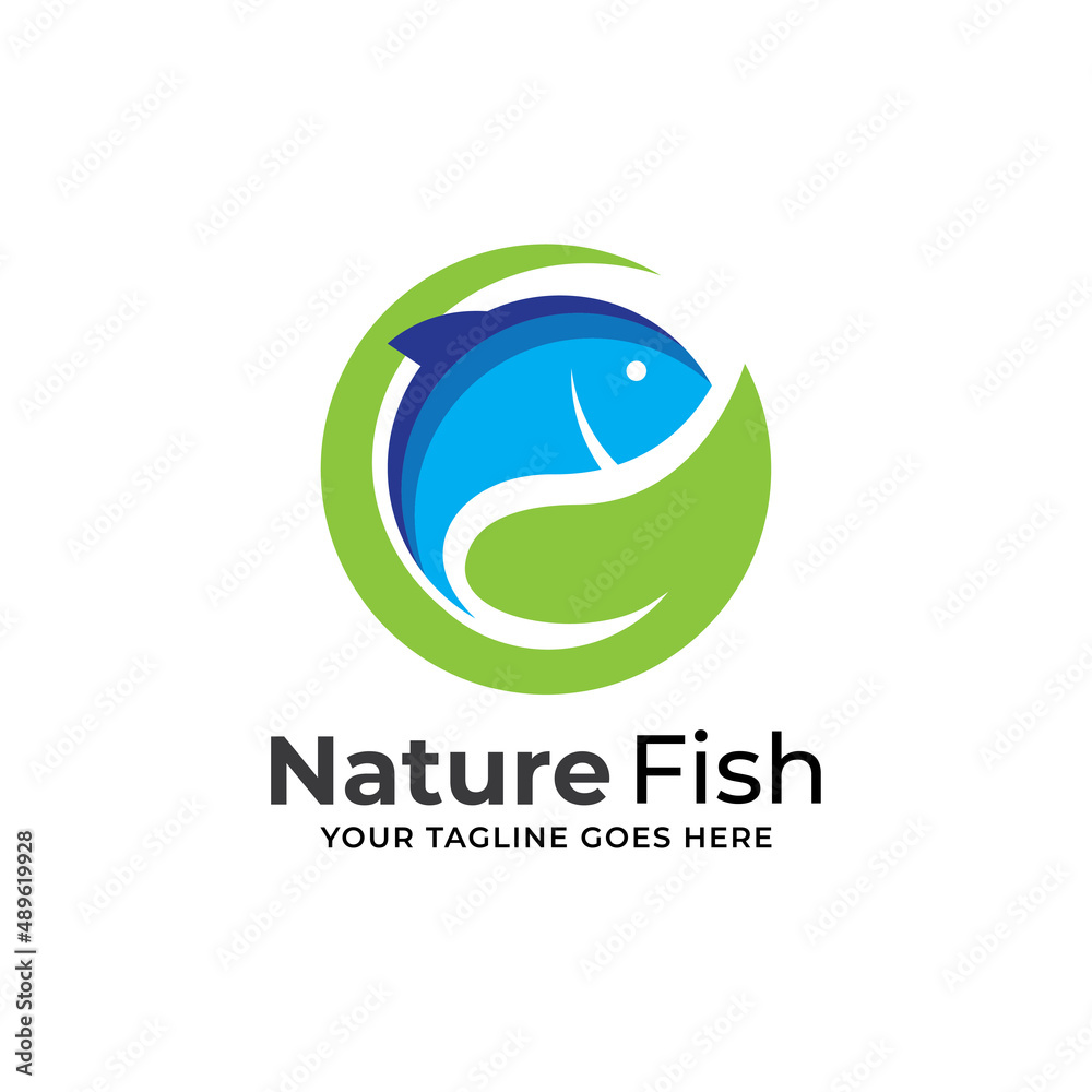 Fish Logo Template Design Vector, Emblem, Concept Design, Creative Symbol, Icon Fish Logo Template Design Vector, Emblem, Concept Design, Creative Symbol, Icon