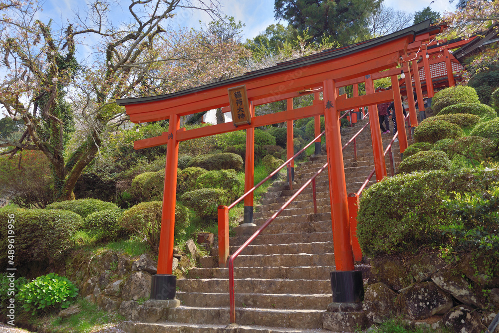 浮羽稲荷神社の鳥居