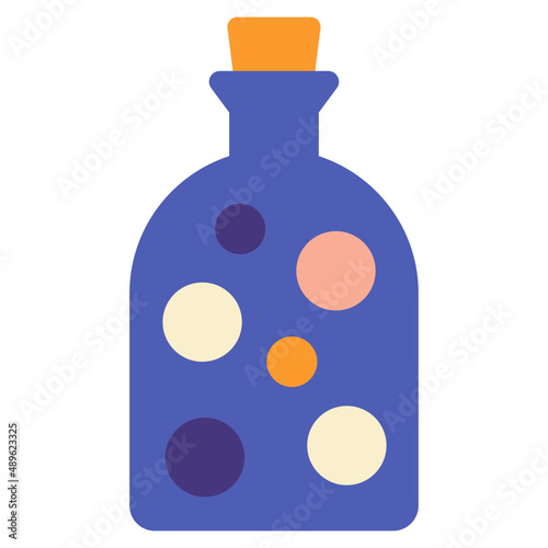 potion bottle flat icon
