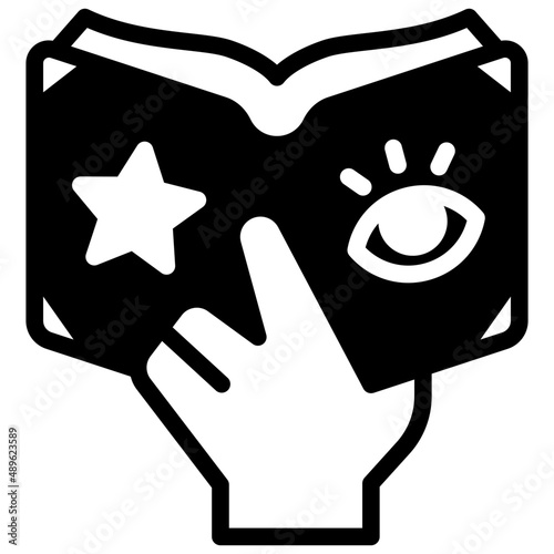 grimoires solid icon