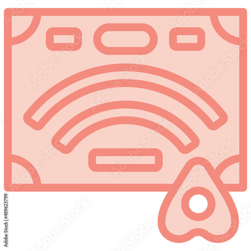 ouija board two tone icon
