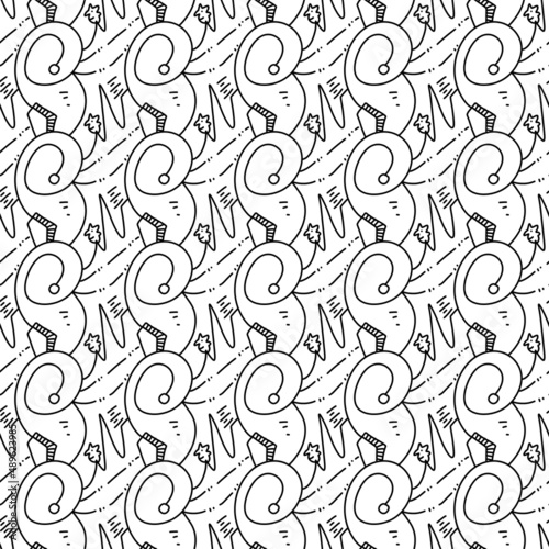 seamless pattern of abstract background