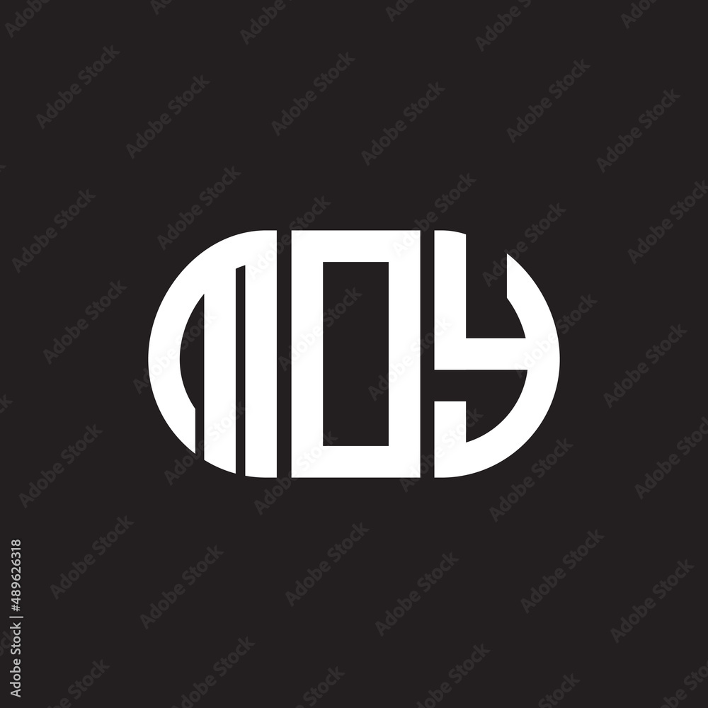 MOY letter logo design on black background. MOY creative initials letter logo concept. MOY letter design. MOY letter logo design on black background. MOY creative initials letter logo concept. MOY letter design.
