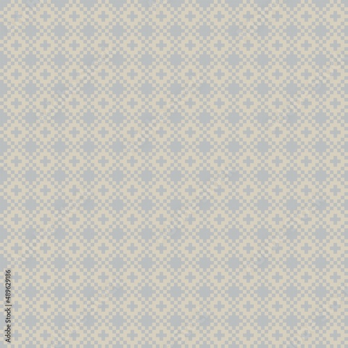 Argyle Fair Isle Seamless Pattern Design