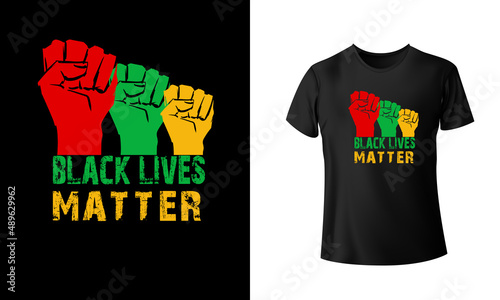 Black Lives Matter T-Shirt Design
