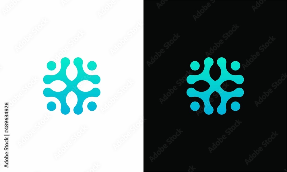 Digital Community Logo Design - Digital People Logo Design - Digital Humanity Logo Design Digital Community Logo Design - Digital People Logo Design - Digital Humanity Logo Design
