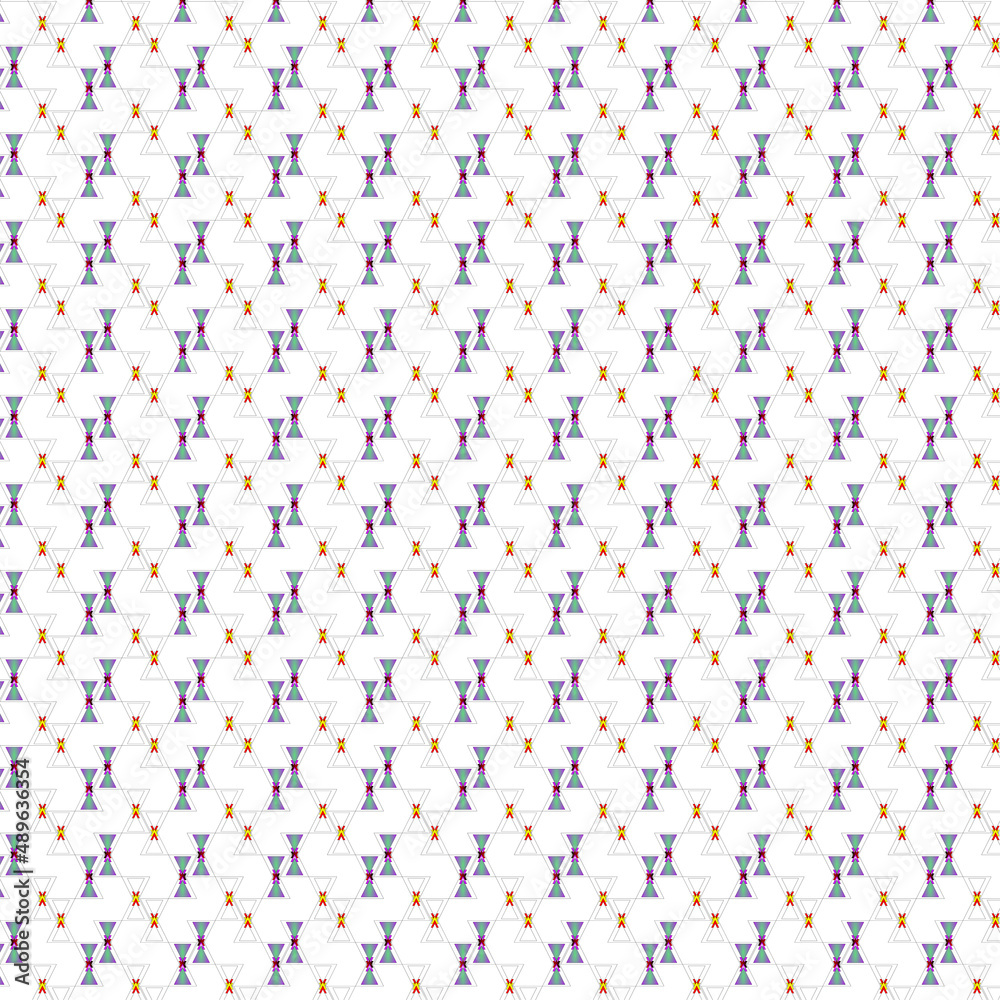 Geometric pattern like a bow tie Geometric pattern like a bow tie